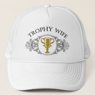 Casquette ou casquette d'épouse de trophée