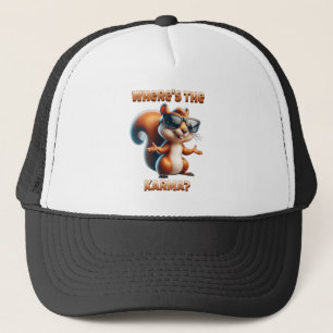 Casquette Où est l'écureuil Karma Funny à Shades