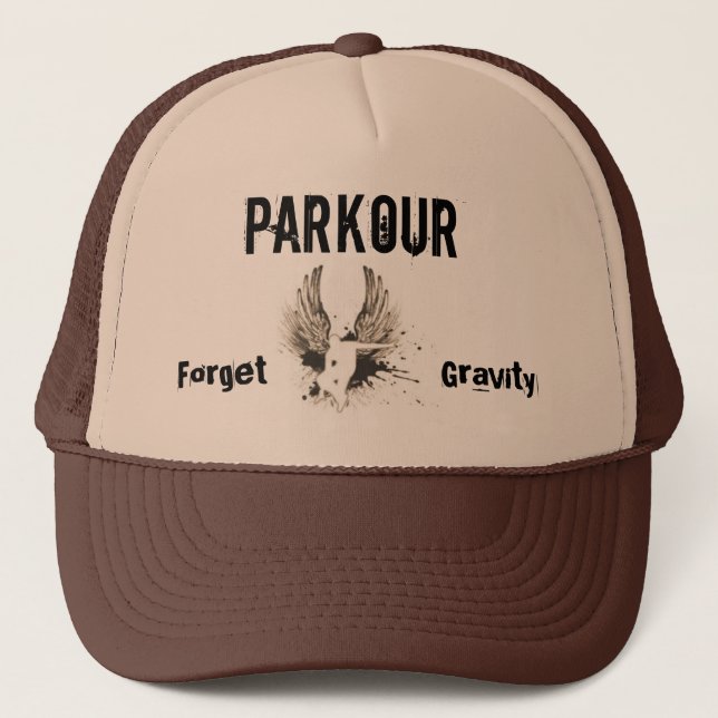 Casquette Oubliez la gravité, Parkour (Devant)