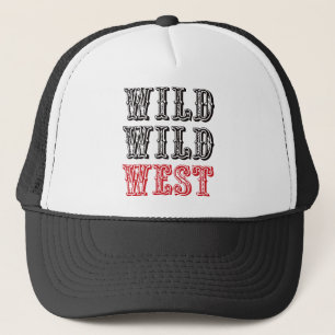 Casquette Ouest sauvage sauvage ! - Rouge