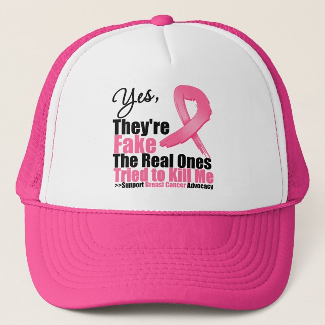 Casquette OUI, ils sont faux...Mes vrais ont essayé de me tu (Devant)
