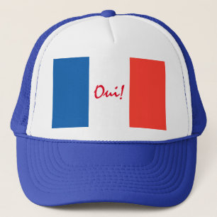 Casquette Oui Yes French Flag Customizable