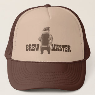 Casquette Ours à la maison de bière de brassage Brewmaster