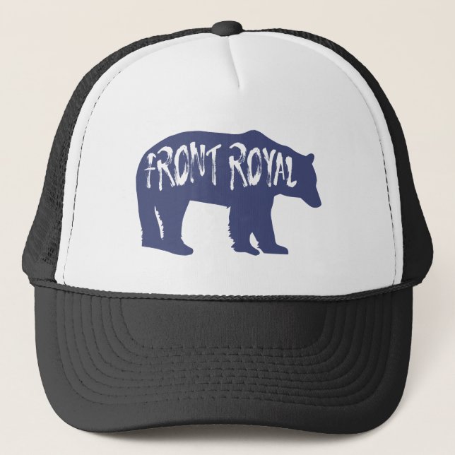 Casquette Ours avant Royal Virginia (Devant)