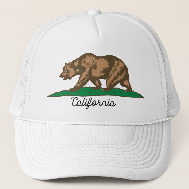 Casquette Ours de la Californie (Devant)