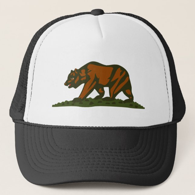 Casquette Ours de la Californie (Devant)