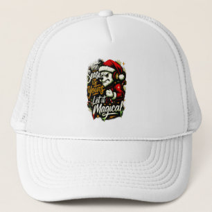 Casquette Ours de Noël Cozy DJ Bonnet en Tricot