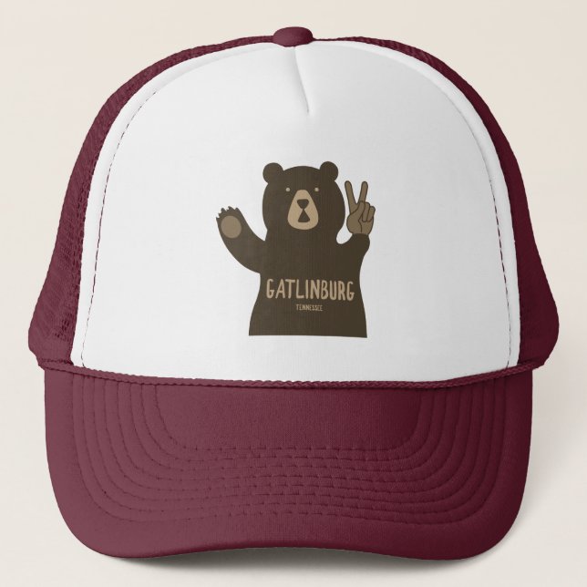 Casquette Ours de paix du Tennessee (Devant)