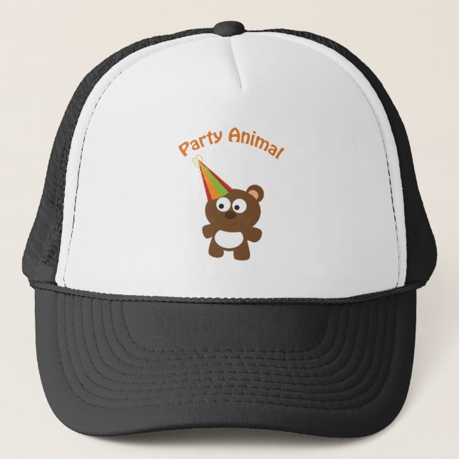Casquette Ours de partie (Devant)