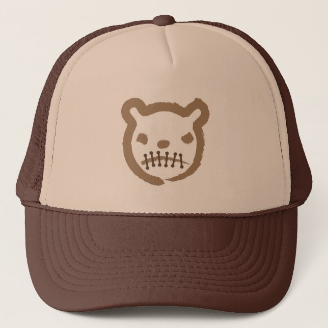 Casquette Ours effrayant (Devant)