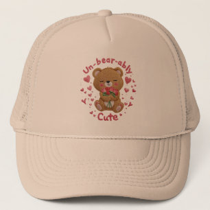 Casquette Ours en peluche mignon à ne pas supporter