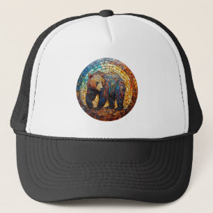 Casquette Ours Grizzly Artistique Faune Esprit Esthétique