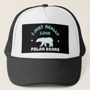 Casquette Ours polaire