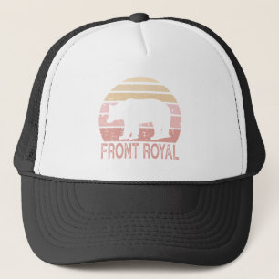 Casquette Ours rétro avant Royal Virginia