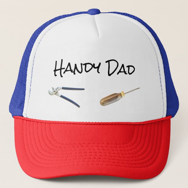 Casquette Outils de tournevis pour Fête des pères papa prati (Devant)