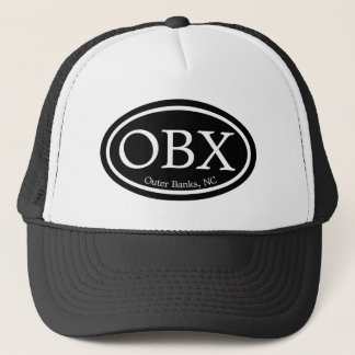 Casquette Ovale externe de noir de banques d'OBX