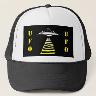 Casquette OVNI - Jaune noir et blanc