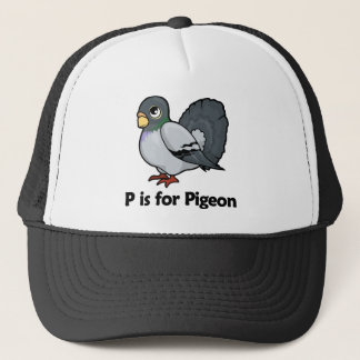 Casquette P est pour le pigeon