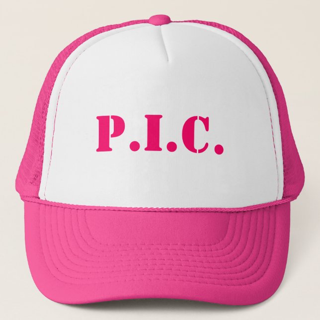 CASQUETTE P.I.C. (Devant)