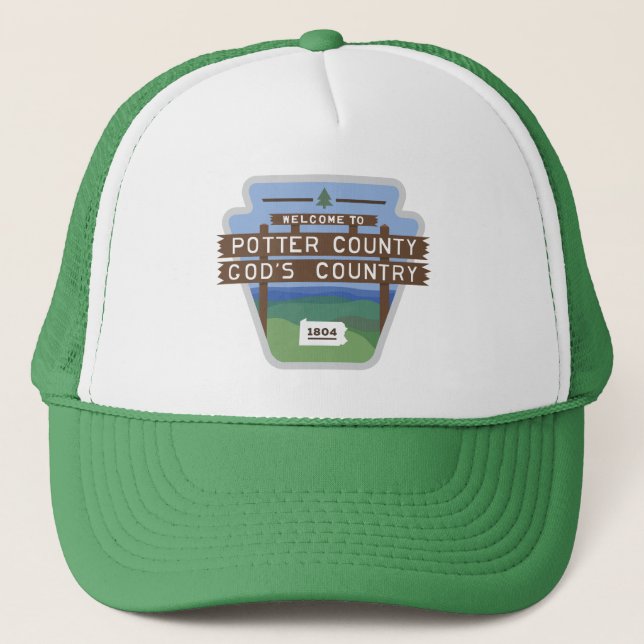 Casquette PA du comté de Potter (Devant)