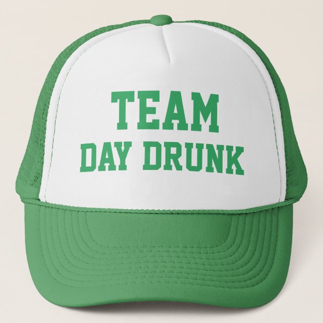 CASQUETTE PAC DU JOUR DE ST PATRICK BU PAR JOUR D'ÉQUIPE (Devant)