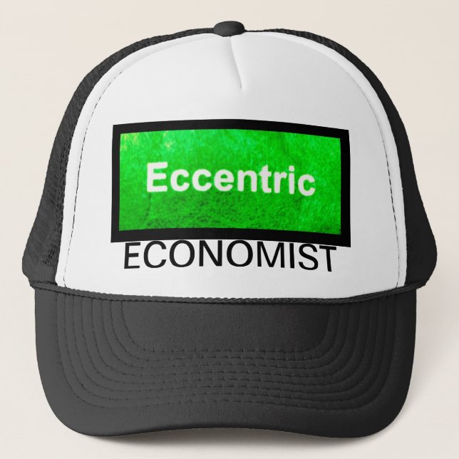 CASQUETTE PAC EXCENTRIQUE D'ÉCONOMISTE (Devant)
