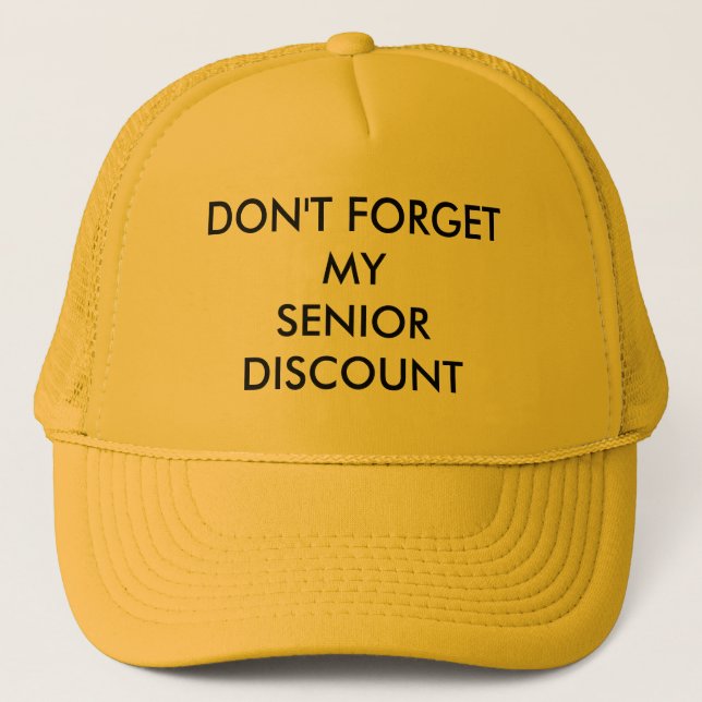 CASQUETTE PAC, JAUNE, REMISE SUPÉRIEURE (Devant)
