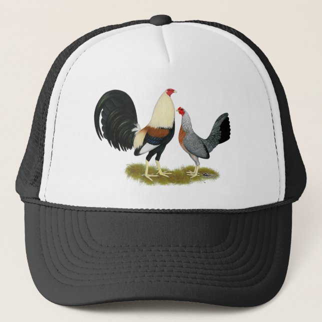 Casquette Paires grises de volaille de jeu (Devant)