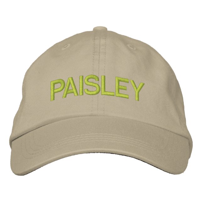Casquette Paisley (Devant)