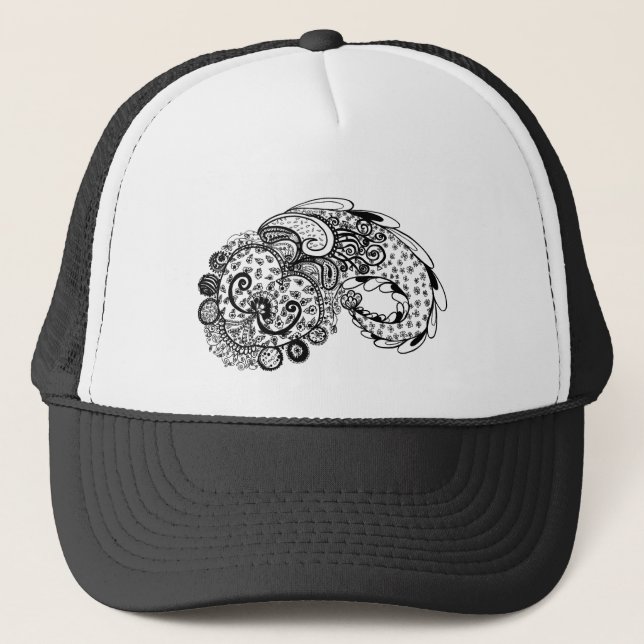 Casquette Paisley divin (Devant)