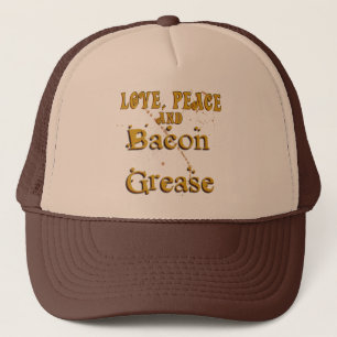 Casquette Paix d'amour et graisse de lard
