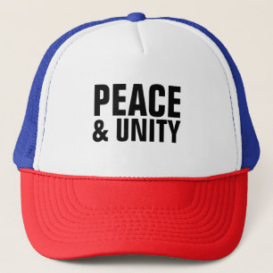 Casquette Paix et unité