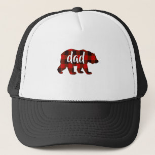 Casquette Pajam familial Pajam rouge Paid Daddy Bear Buffalo
