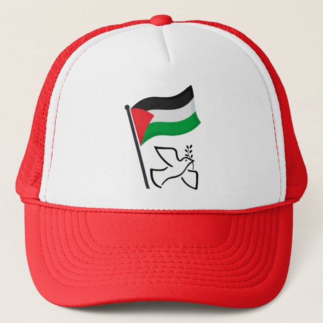 Casquette Palestine Drapeau du Canada (anglais seulement) |  (Devant)