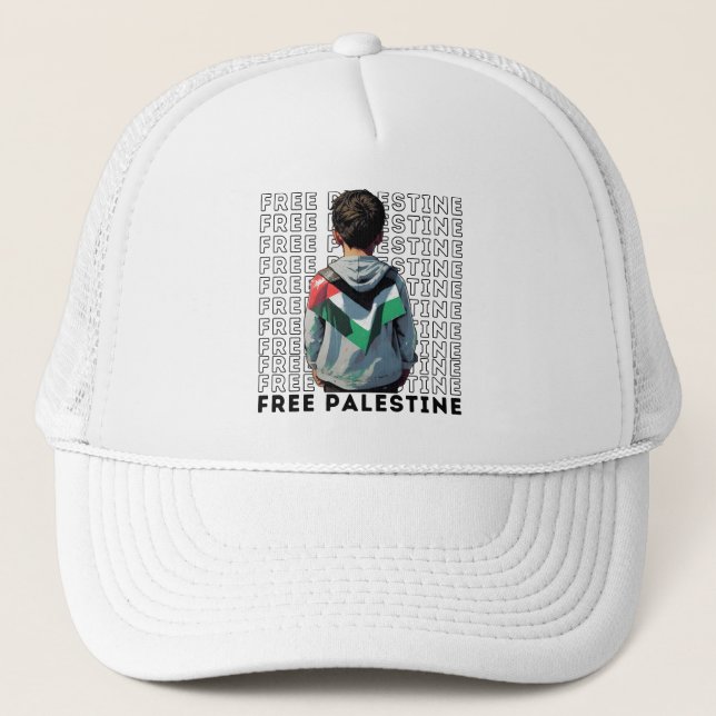 CASQUETTE PALESTINE LIBRE (Devant)