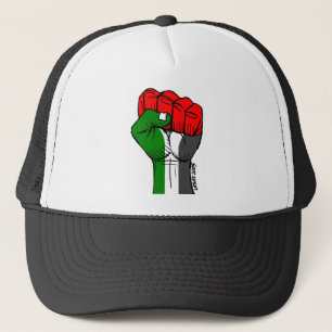 Casquette palestinien de poing de Carlos Latuff