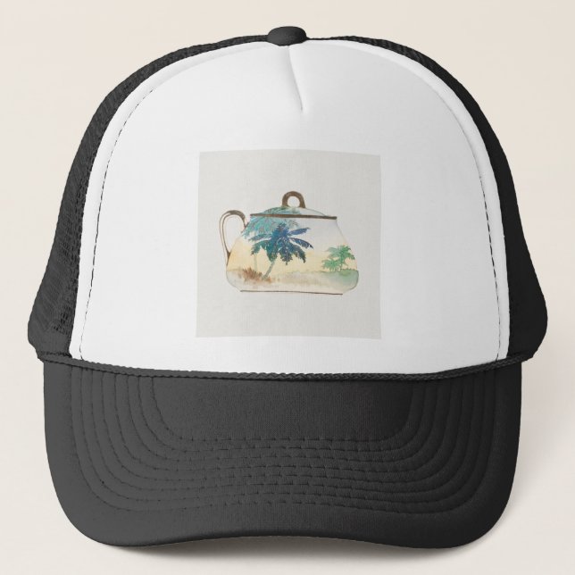 Casquette Palm Tree Sugar Bowl par Noritake Factory (Devant)