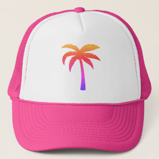 Casquette Palme de coucher de soleil