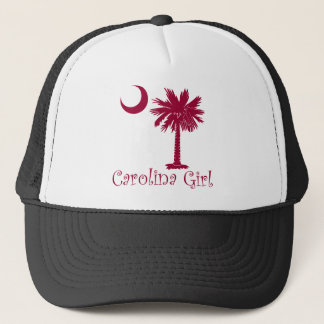 Casquette Palmetto de fille de la Caroline de grenat