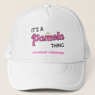 Casquette Pamela chose que vous ne comprendriez pas nom