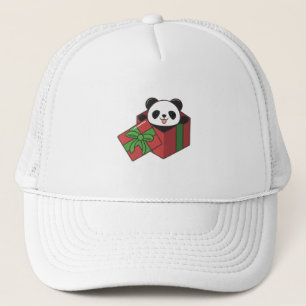 Casquette Panda à l'anniversaire en cadeau