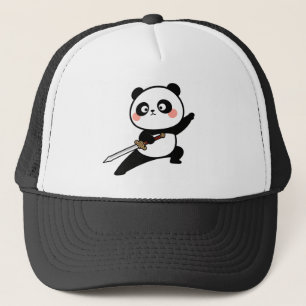 Casquette Panda Chapeau des Arts Martiaux