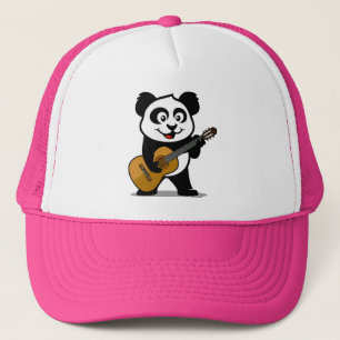 Casquette Panda de guitare