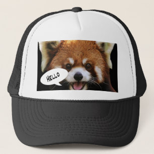 Casquette Panda rouge