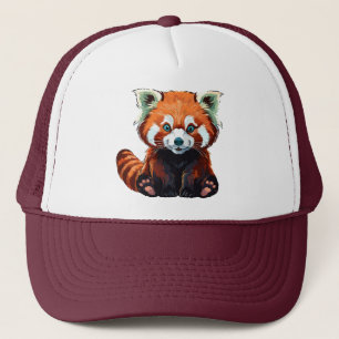 Casquette Panda roux