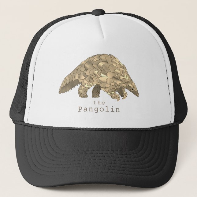 Casquette Pangolin Espèces en danger Activisme pour les droi (Devant)