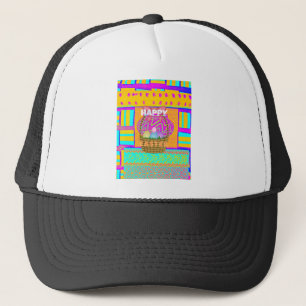 Casquette Panier de Pâques et d'Oeufs inspirés de l'Afrique 