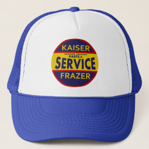 Casquette Panneau de service Vintage Kaiser Frazer rouge/ble