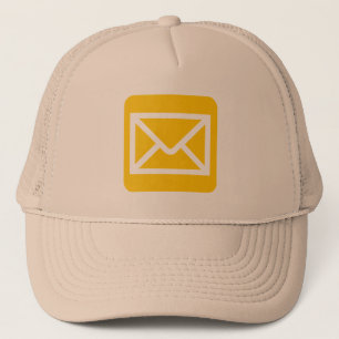 Casquette Panneau enveloppe - orange