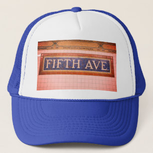 Casquette Panneau vintage de la Cinquième Avenue - Manhattan